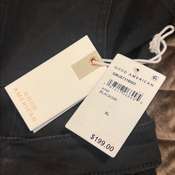 Good American Women's Black Jumpsuit size XL - Picture 8 of 9